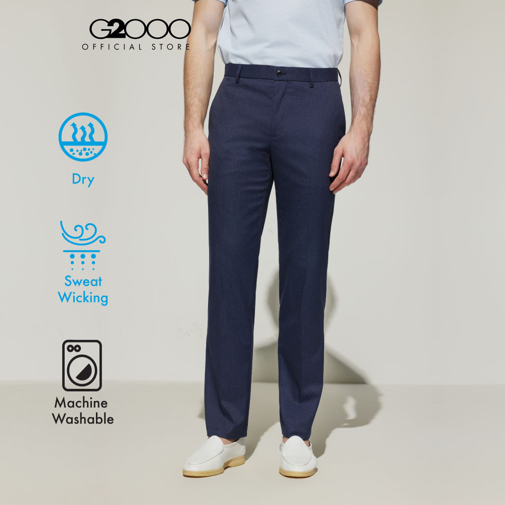 G2000 กางเกงสูทสำหรับผู้ชาย Smart Fit รุ่น 5115227278 NAVY