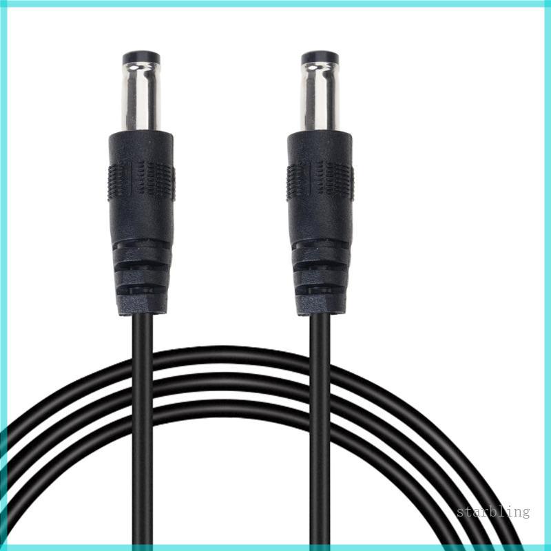 Star สายไฟ DC5521 5525 สายต่อสําหรับกล้องวงจรปิด LED แถบและเราเตอร์