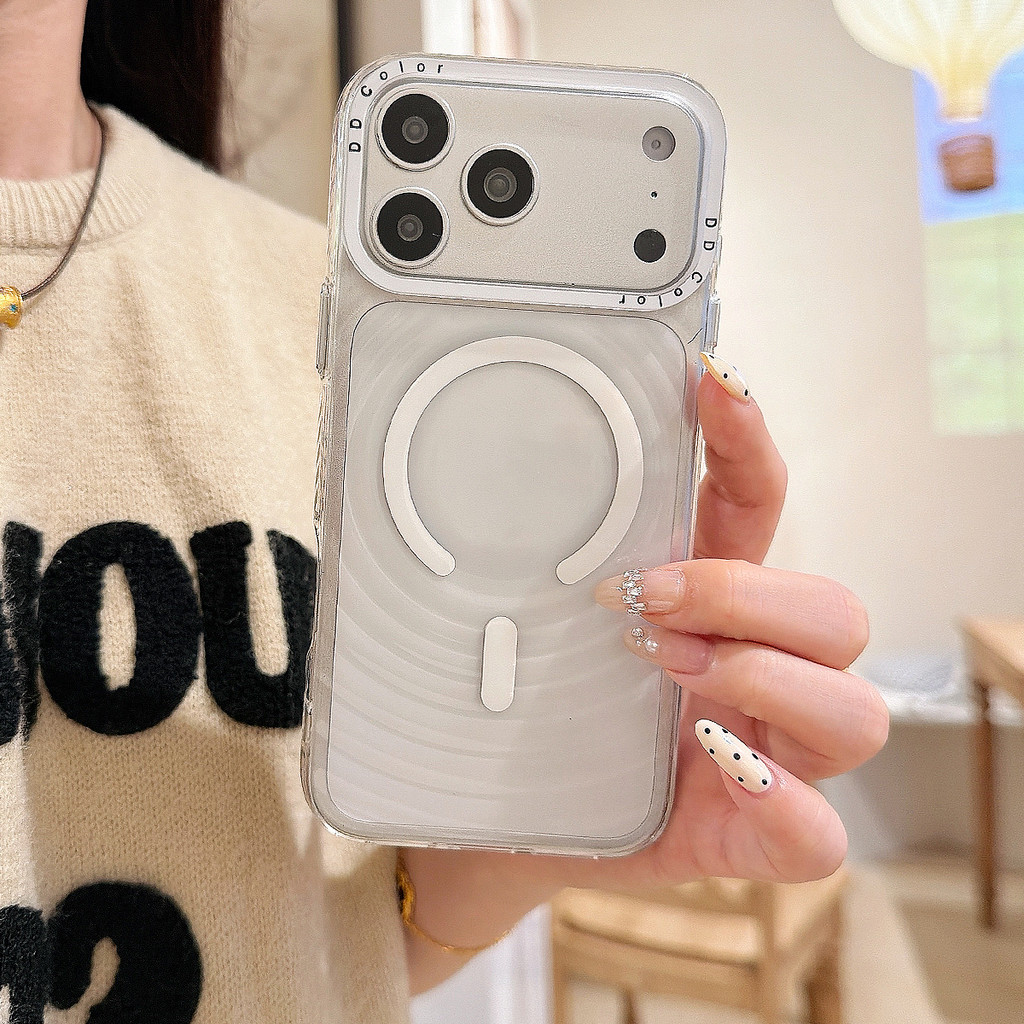 สีทึบ Ripple สําหรับ iPhone 17 PRO MAX กรณี iPhone17 iPhone 16 PRO MAX ปลอกสําหรับ iPhone 15 PRO MAX