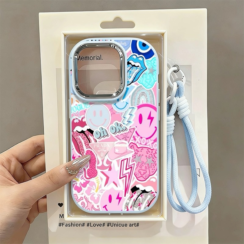 GAGO CASE+สร้อยข้อมือ VIVO V40LITE Y200 Y300 S1 V15 V20PRO V235G V275G V27E V295G V29E V30 V405G Y02
