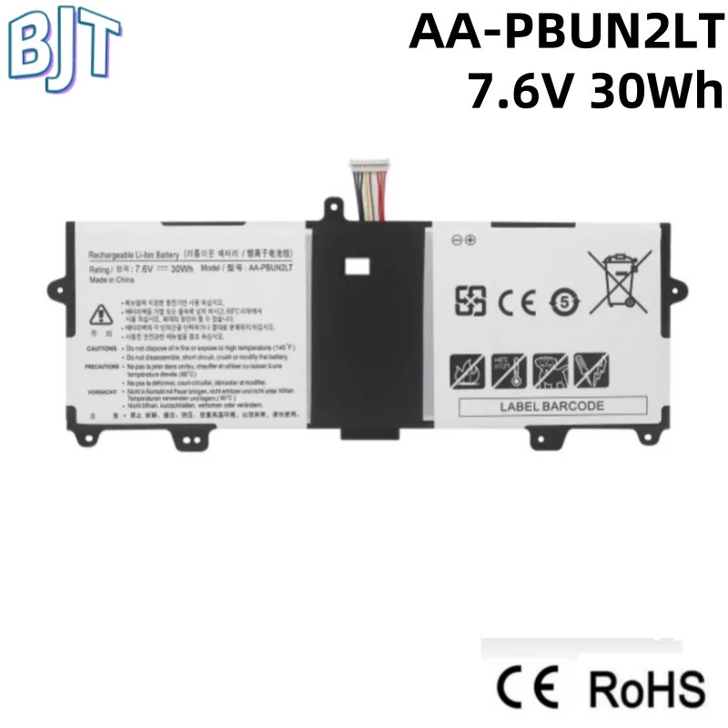 New 7.6V 30Wh AA-PBUN2LT AA-PBUN2QT Laptop Battery For Samsung Notebook 9 13.3" 900X3L-K01 900X3L-K0