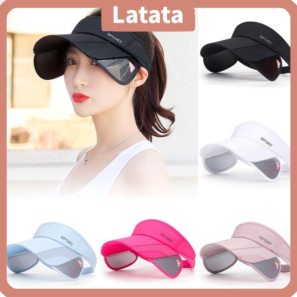 LATATA Golf Cap Empty Top Beach/Tennis Sport Hat Adjustable