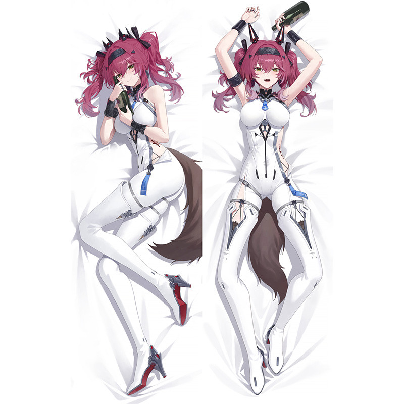 Wuthering Waves Lupa Dakimakura ชาย Otaku กอดหมอน Body Case Cover โยนเบาะ