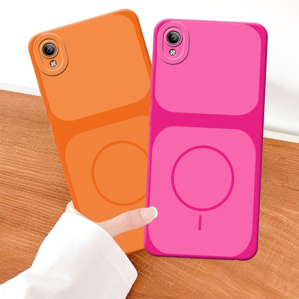 VIVO Y91C - Y1S Softcase Procamera Silicon Case เรียบง่ายน่ารัก motif ใหม่ Silicon - เคส HP - Soft C