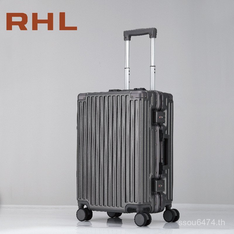 Hard Trolley Case Login รหัสผ่านกระเป๋าเดินทาง Universal ล้อกระเป๋าเดินทางผู้ชายผู้หญิงอลูมิเนียมขาย