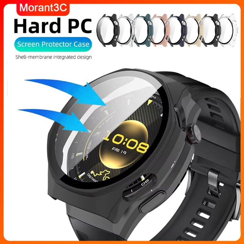 PC All-in-One สําหรับ Huawei Watch GT6 Pro 46 มม.กระจกนิรภัย Hard Anti-Scratch ฝาครอบป้องกันสําหรับ Huawei GT6 46 มม.41 มม.