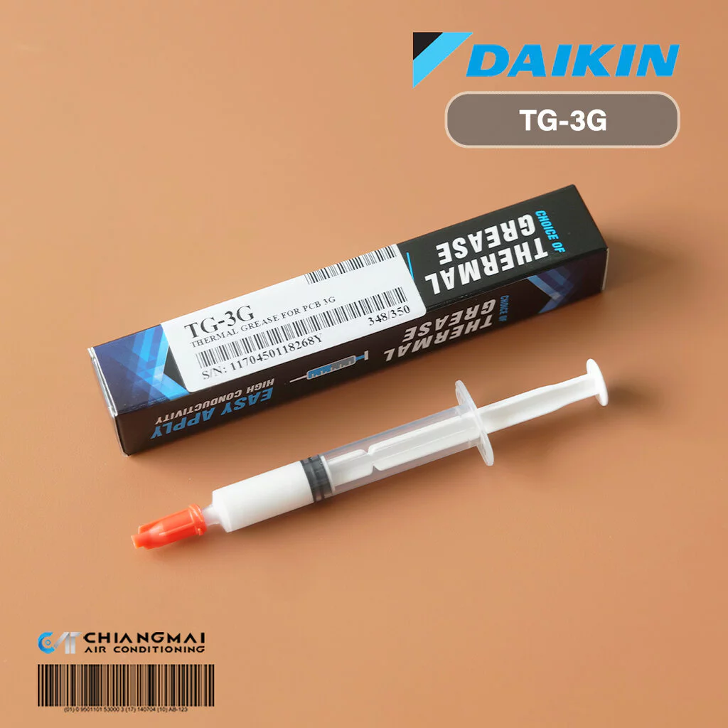 TG-3G ซิลิโคนระบายความร้อน DAIKIN สำหรับแผงวงจรอิเล็กทรอนิกส์ Thermal Grease 2.5 W/m.K
