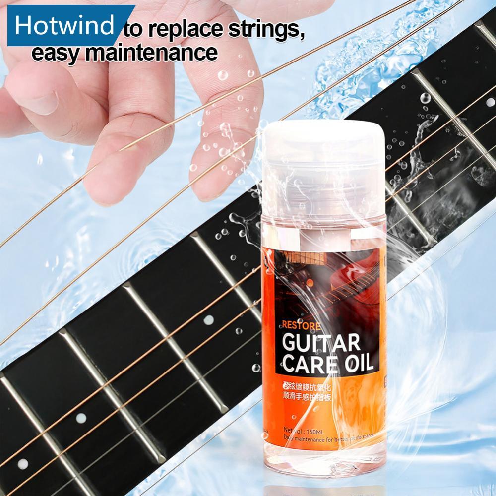 HW 3-in-1 Guitar Care Kit Fretboard Cleaner & Conditioner Oil Anti-Rust String Maintenance Tool Set 
