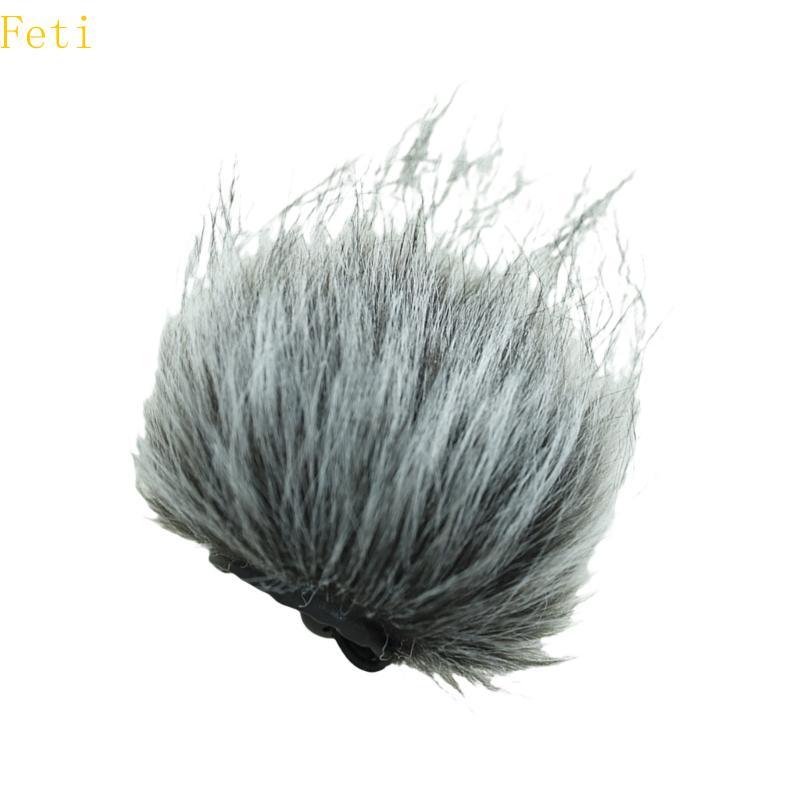 Feti ไมโครโฟน Furry Windshield Muff Filter สําหรับ ZOOM H1 Essential มือถือแบบพกพา