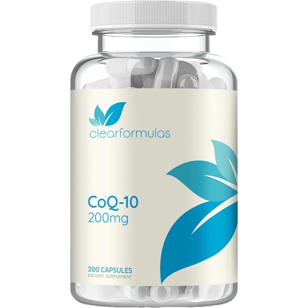 Quick Absorption CoQ10 200mg - Coenzyme Q10 200mg Potent Antioxidant สําหรับพลังงานหัวใจและAging - ค
