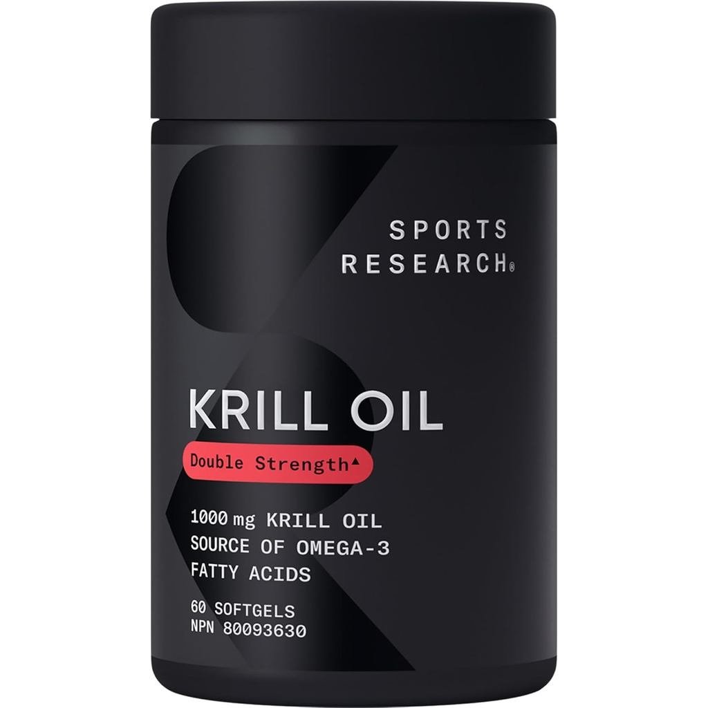 การวิจัยกีฬา Krill Oil พร้อม EPA & DHA Omega 3 Phospholipids & Astaxanthin จาก Antarctic Krill ความเ
