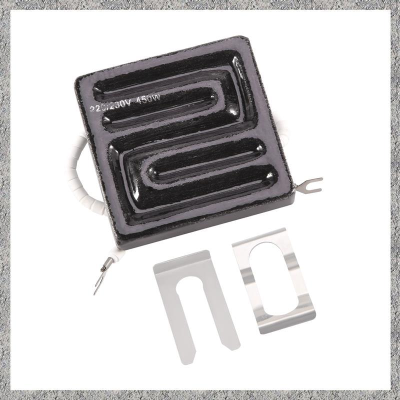 80x80 มม.450W อินฟราเรดด้านบนเครื่องทําความร้อนเซรามิคแผ่นความร้อนสําหรับ Bga Station Ir6000 Ir6500 