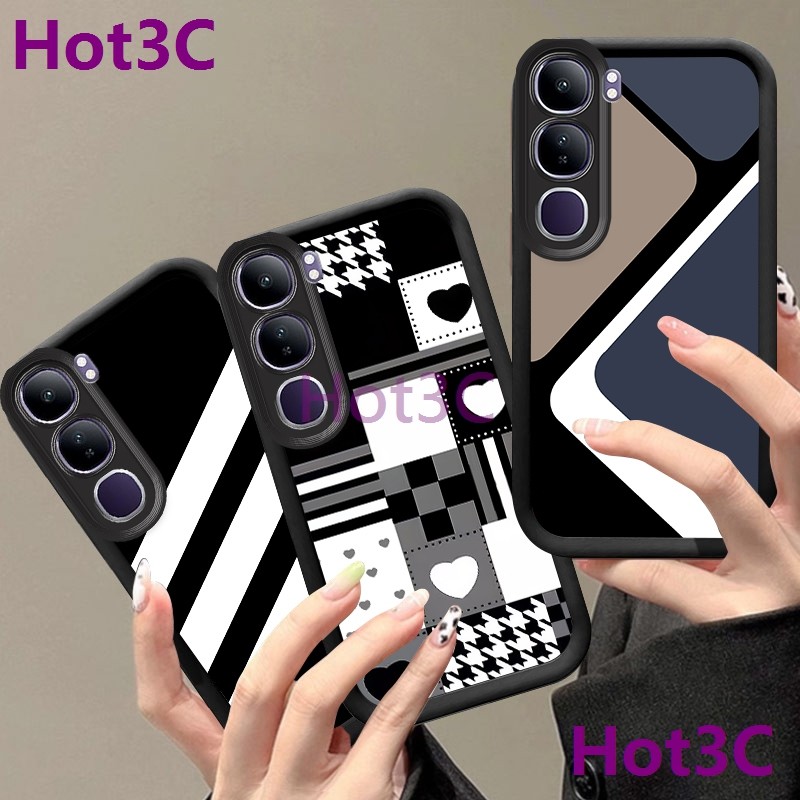 เคส For Vivo Y200 5G / Vivo Y21D / Y31 5G / Y04 / Y04S tpu WJ เลนส์ป้องกันแฟชั่นเคสโทรศัพท์นุ่ม PJCP