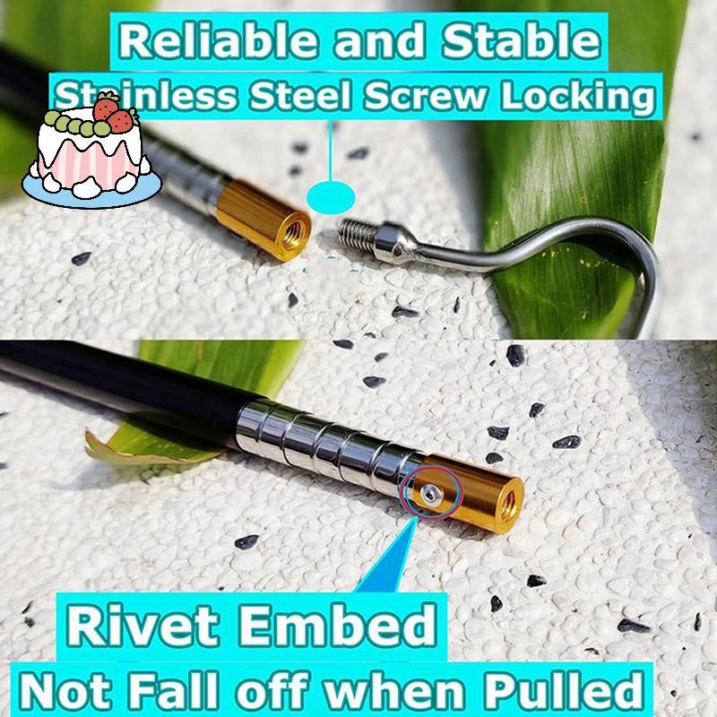 [Sep-t] Scalable Snake Hook Reptile Catcher Sti Pole,Snake Handling ชุดเครื่องมือสําหรับ Rattlesnake