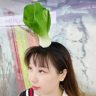 [Sep-t] ตลกจําลองผลไม้ผักผม Hoop ขนมปังแครอทกล้วย Hairband พริกไทยวันเกิดคอสเพลย์ฮาโลวีน Headwear