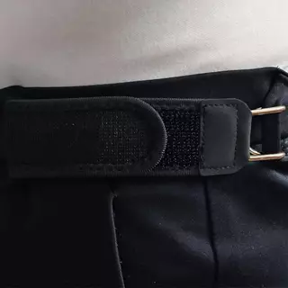 Luckyei Buleless เข็มขัดตะขอปรับตะขอโลหะเข็มขัดยางยืด Unisex Bule-ฟรีที่มองไม่เห็นเข็มขัดเอวปิดสําหรับงานกลางแจ้ง TQ