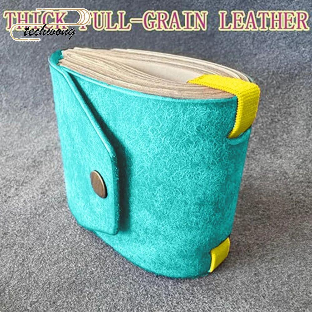 TECHWONG กระเป๋าเงินสด, Fast Cash Access Money Wallet Organizer Wrap Wallet, Leather Money Holder Wa