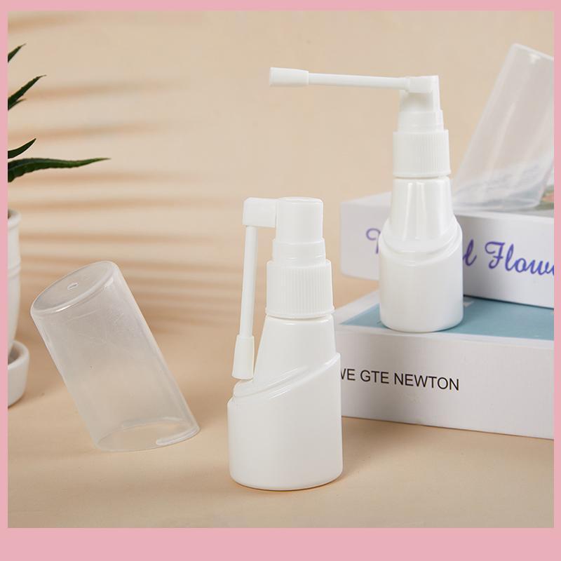 30ml พลาสติกเปล่าขวดจมูกขนาดเล็กหมุนขวดหมอกจมูกยายา Atomizer null