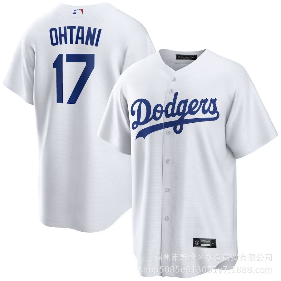 ชุดเบสบอล MLB Dodgers ของ Shohei Ohtani #17th | ส่งไว!