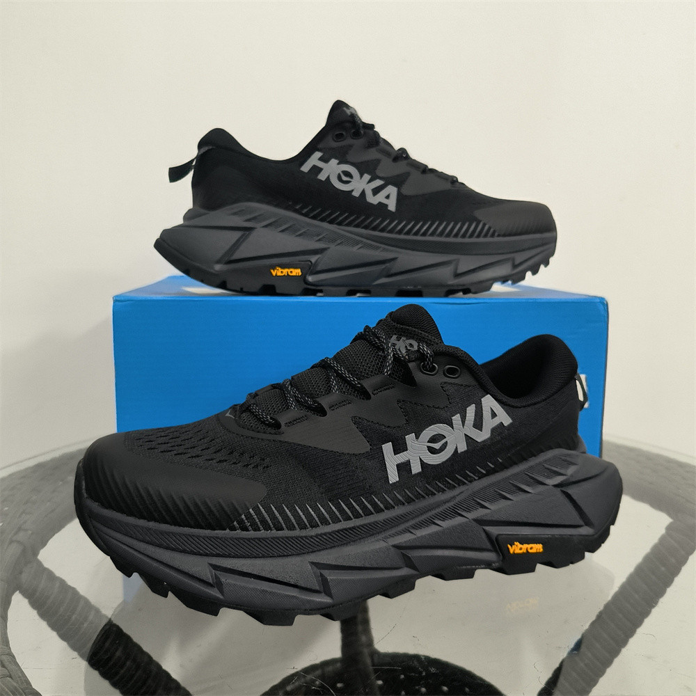HOKA Skyline-Float X รองเท้าวิ่งข้ามประเทศหนาSoled Shock-Absorbing Climbing Boot ผู้ชายผู้หญิง