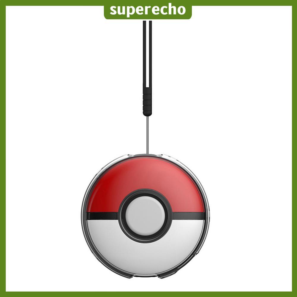 กล่องเก็บของแบบใสพร้อมเคสเก็บสายคล้องมือกันกระแทกสําหรับ Pokémon Go Plus +