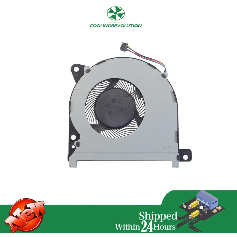 พัดลมระบายความร้อน CPU แล็ปท็อป 1 ชิ้น DFS2000058H0T DC5V 0.5A 4Pin สําหรับ ASUS VivoBook Flip TP301