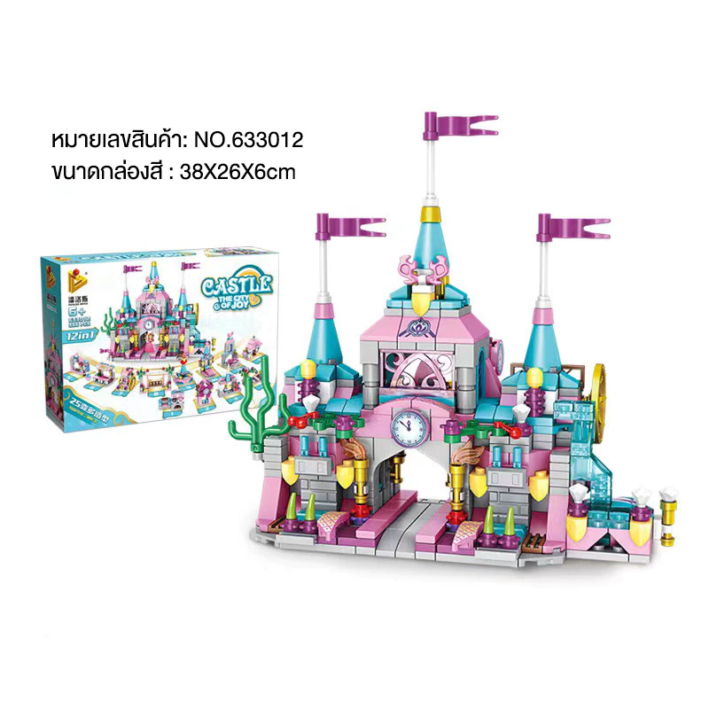 ชุดตัวต่อปราสาทและรถถัง thumbnail 8