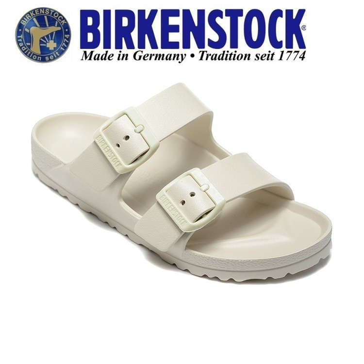 BIRKENSTOCK Boken EVA Button Milk Two Florida White Beach Sandals 36-46