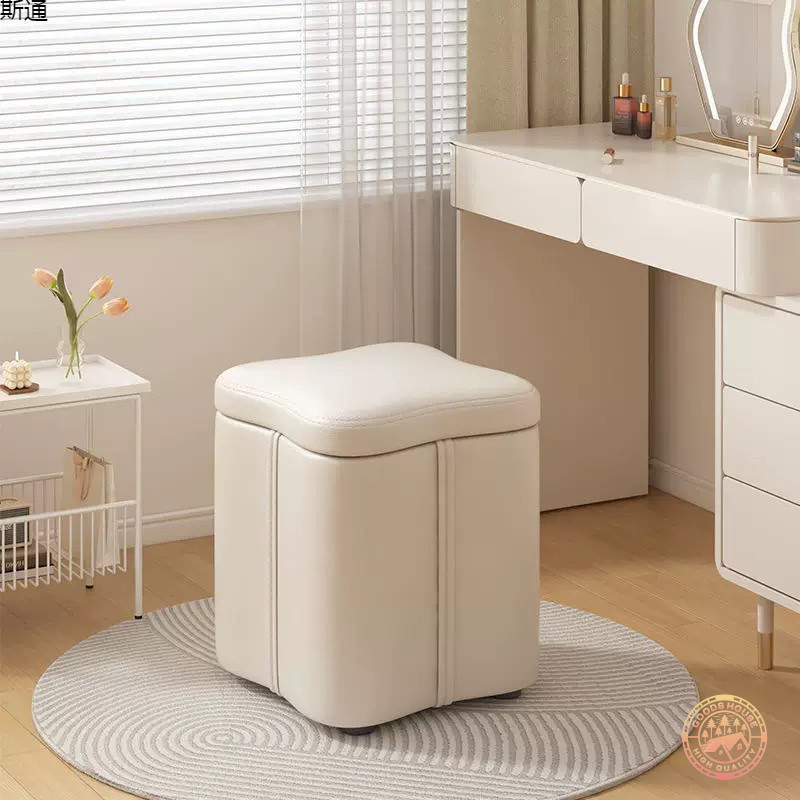 Makeup stool shoe stool at the door sofa stool storage stool low stool storage stool Najis solek 化妝凳
