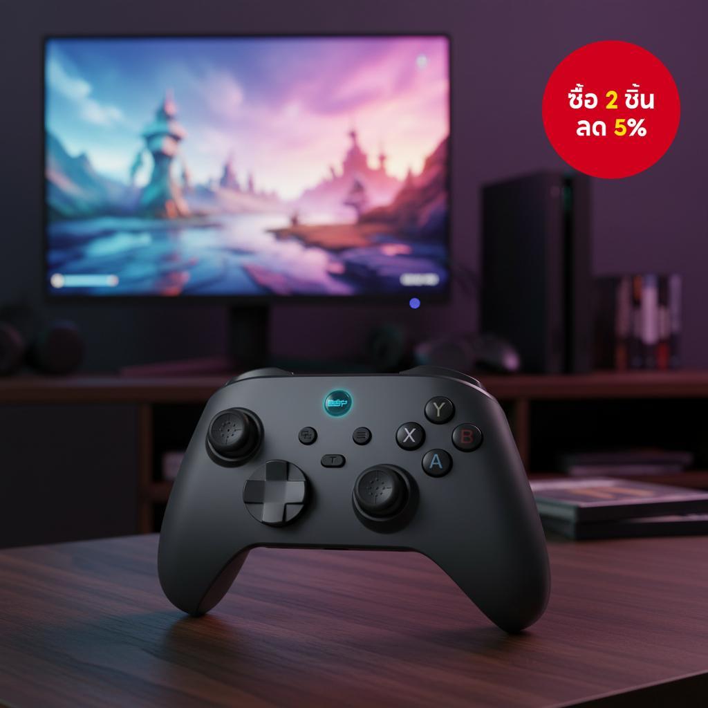 เกมแพดบลูทูธไร้สายสําหรับ Nintendo Switch 2 รองรับ Switch/PS3/PS4/Android/PC/iOS จอยสติ๊ก Hall Effec