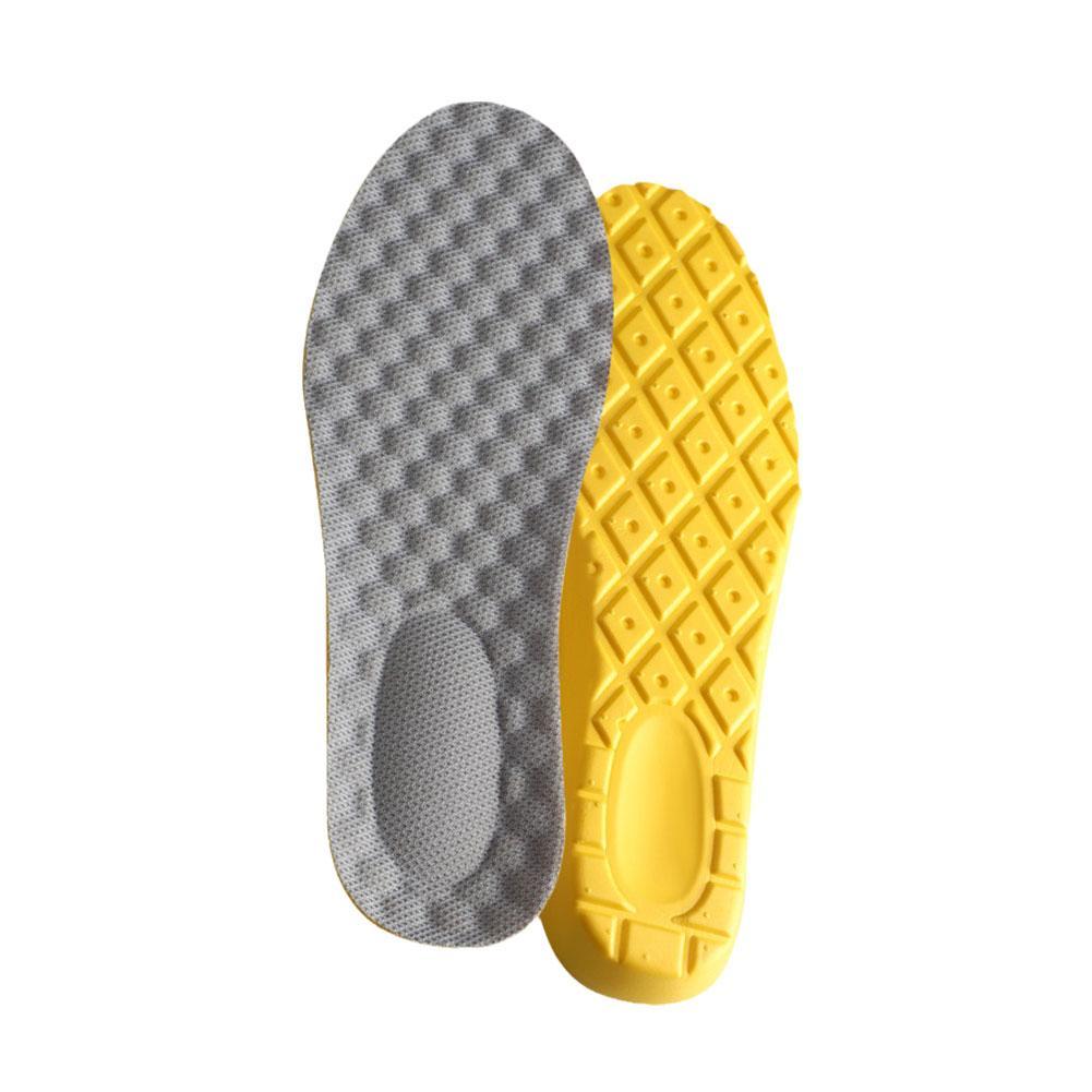ความยืดหยุ่นสูงกีฬา Insoles แผ่นรองเท้านุ่ม Insoles Breathable Arch Shock ระงับกลิ่นกาย Q8y6