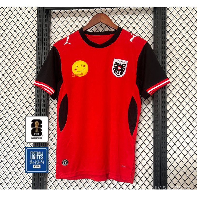 เสื้อบอลเจอร์ซีย์ทีมเหย้าออสเตรีย ไซ즈 S-4XL