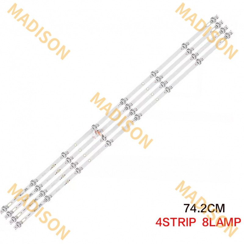 ไฟแบ็คไลท์ทีวี XL-D385-2835-8S1P-350MA24V 4x8 43-d385x012x-x03a LTV-4008 WB-40H8