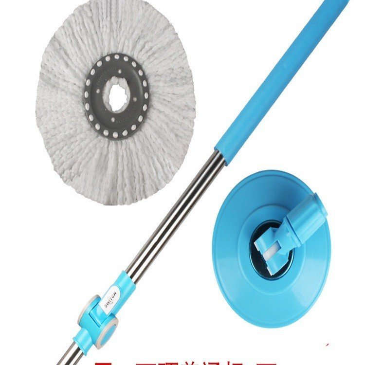 Mop Rod Good God Mop แรงดันมือ Mop Head สแตนเลส Mop Rod หมุนเปลี่ยน Universal ขายส่ง Z3Z2