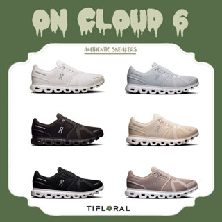 🤎ྀིྀི⋆แท้100% รับประกัน (พรีออเดอร์) On Cloud 6 All White/Gl…