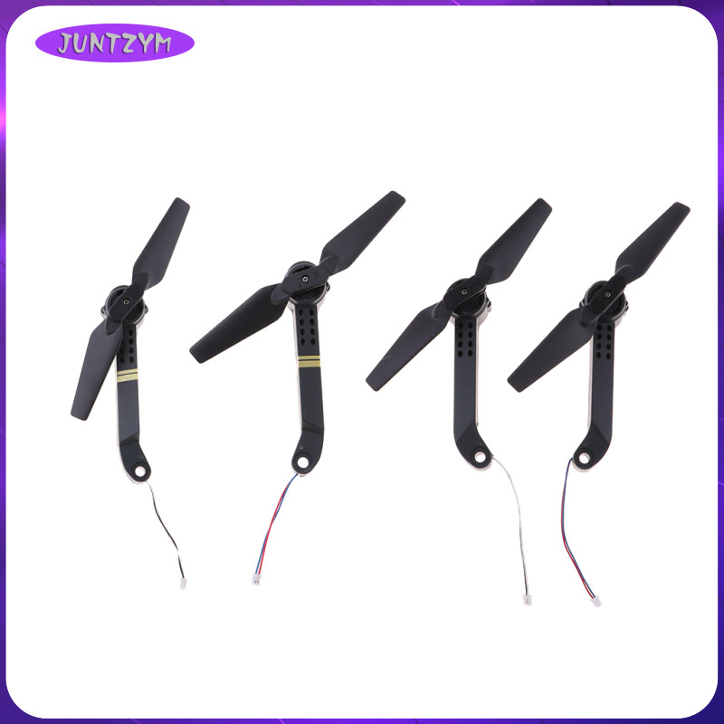 [juntzym] 4 ชิ้น Universal Drone อะไหล่เกียร์ใบพัด E58 ใบพัดสําหรับโดรน