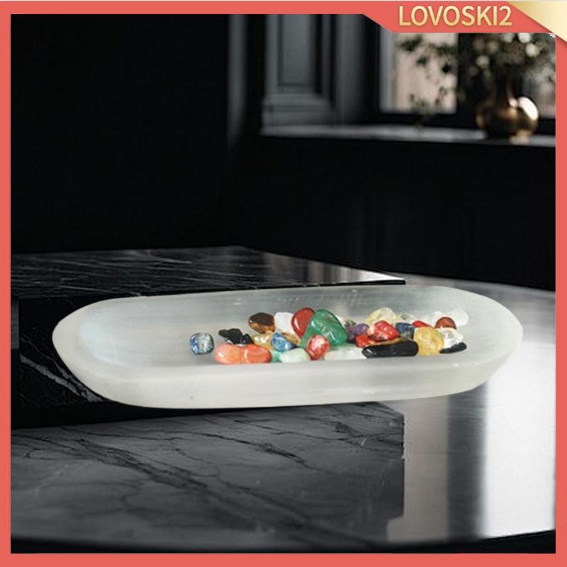 [Lovoski2] Selens ชามทําความสะอาดเครื่องประดับออแกไนเซอร์หัตถกรรมแผ่นเก็บพลังงานชาร์จจานสําหรับตกแต่