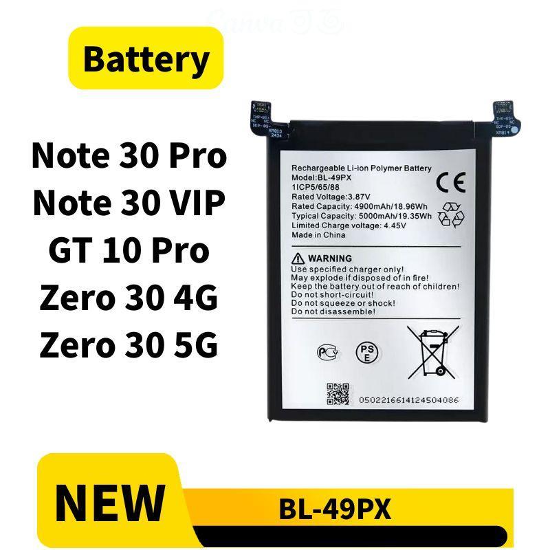 Battery Compatible for แบตเตอรี่ Infinix Zero 30 4G 5G / Note 30 Pro / Note 30 VIP / GT 10 Pro BL-49