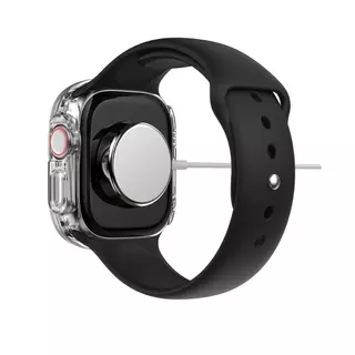 กระจกนิรภัย PC กรณีฝาครอบคลุมแข็ง for IWatch Ultra/SE 3 2 Apple Watch Series 11 10 9 8 7 6 5 49/46/45/44/42/41/40/38มม.