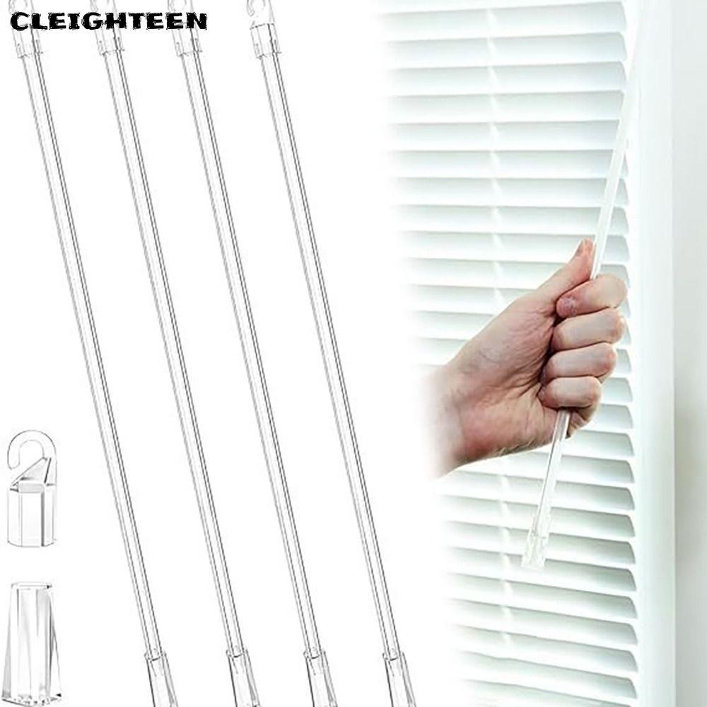 CLEIGHTEEN Rod, Home Transparent Curtain Stick, Accessories ก้านเปิดหน้าต่างไฟเบอร์กลาส