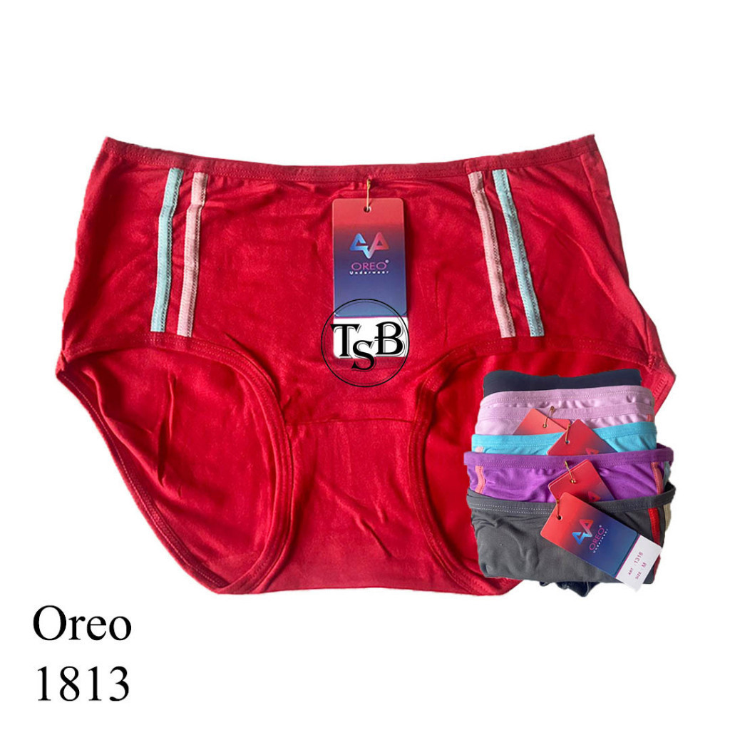 3 ชิ้น Lupo Orio กางเกงชั้นในสตรี 1318 ผู้หญิง CD Orio กางเกงชั้นในสตรีขนาด ML XL XXL