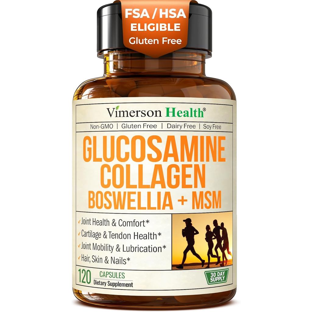 อะมิโนกลูโคส Chondroitin MSM Hydrolyzed Collagen Peptide-Joint อาหารเสริมสําหรับ Mistletose, เอนไซม์