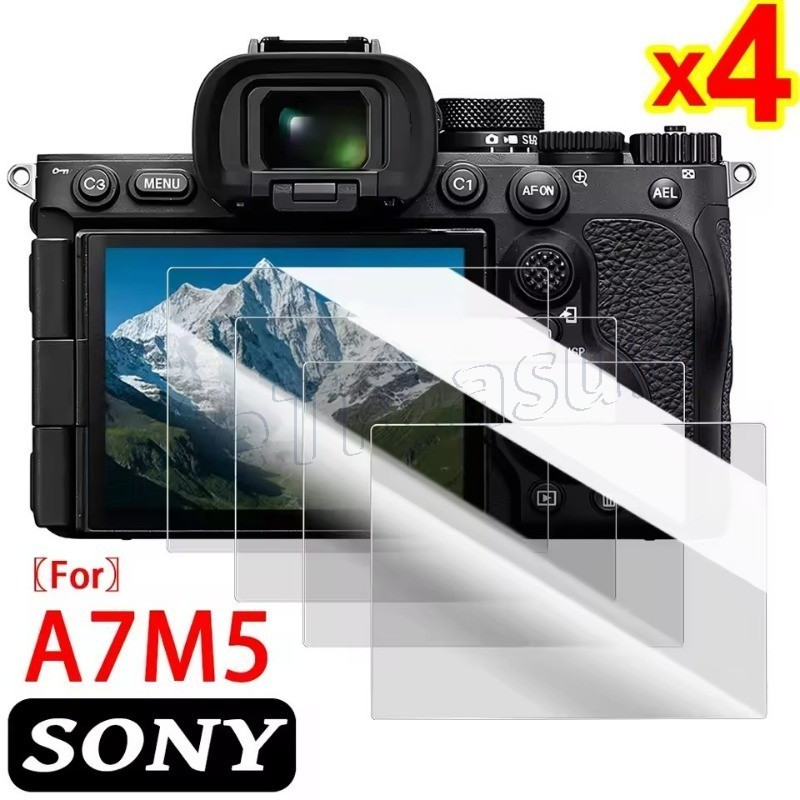 ฟิล์มกระจกนิรภัยสําหรับกล้อง Sony Alpha A7V A7M5 - 9H ความแข็งป้องกันรอยขีดข่วน Shatterproof ฟิล์มป้