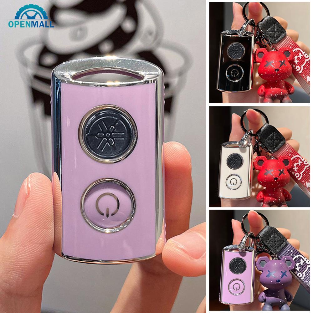OPENMALL รถจักรยานยนต์ Remote Key Shell Fob ฝาครอบ Key Protector สําหรับ Yamaha NVX NVX155 XMAX XMAX
