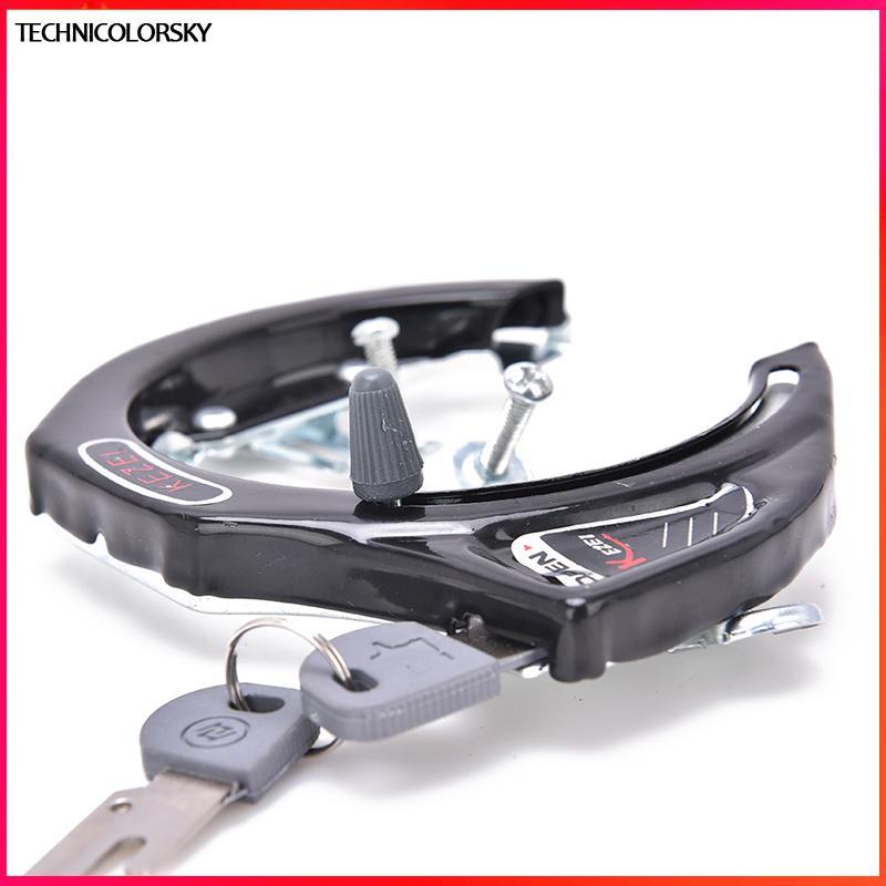 Technicolorsky Lock ล็อคคอมพิวเตอร์ ล็อคจักรยานเสือภูเขา โซ่เหล็กกันขโมย พร้อมกุญแจ TSY - รูปที่ 4