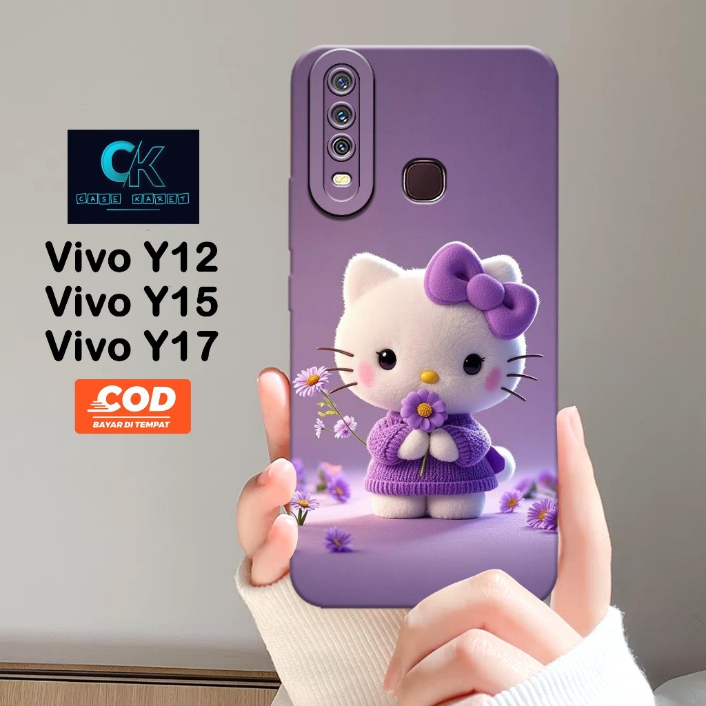 HP เคส Vivo Y12 / Y15 / Y17 ล่าสุด - เคสแฟชั่นการ์ตูน - เคสยาง - เคส Vivo Y12 / Y15 / Y17 - เคส Vivo