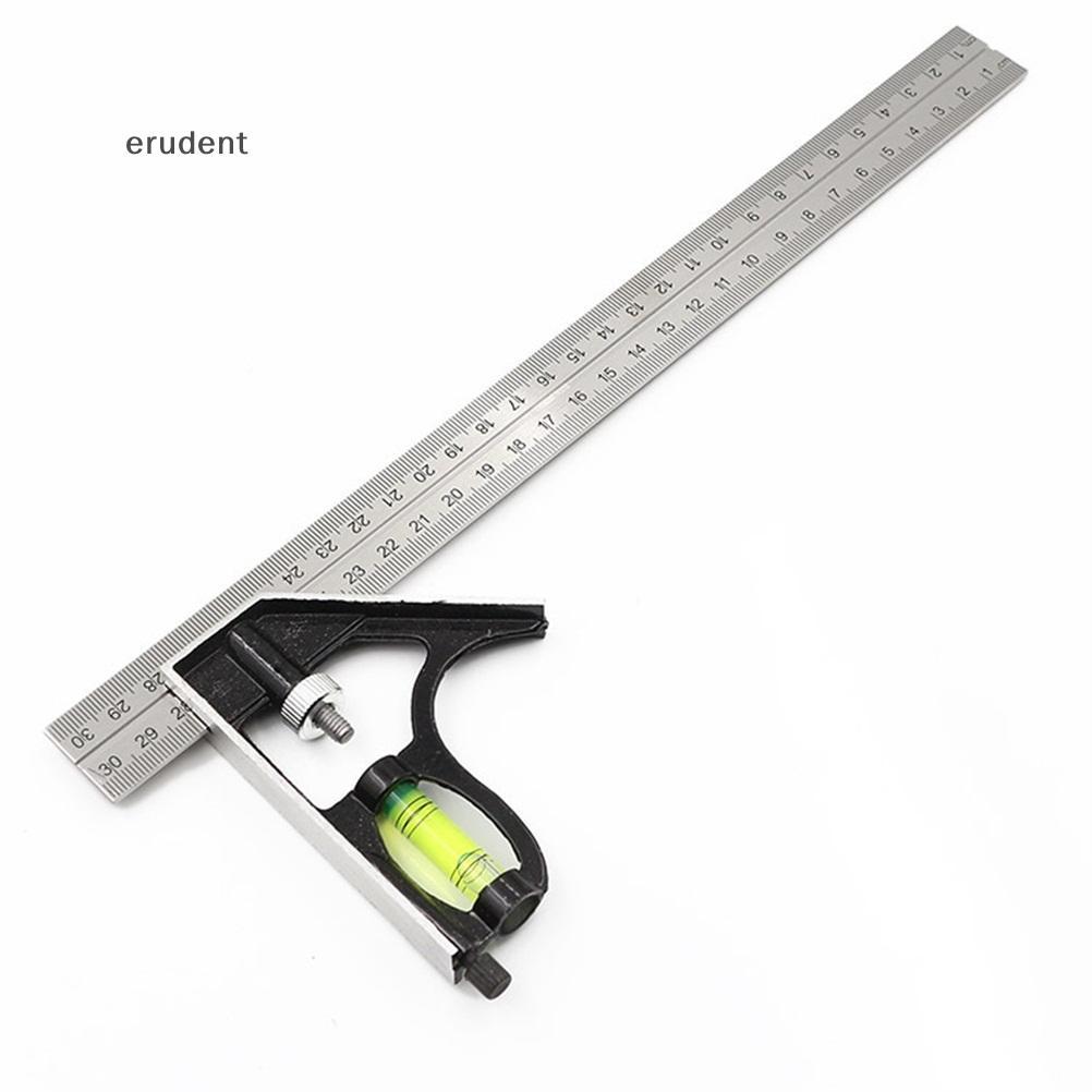 เอรูเดนท์ 12" รวมกันสแควร์สแตนเลสวิญญาณระดับอลูมิเนียมเครื่องมือวัดใหม่