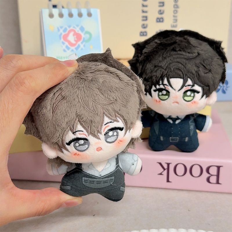 ตุ๊กตาเห็ดน้อย 10 ซม. Lufeng Anzhe Nuigurumi ตุ๊กตาของเล่นตุ๊กตาจี้พวงกุญแจ