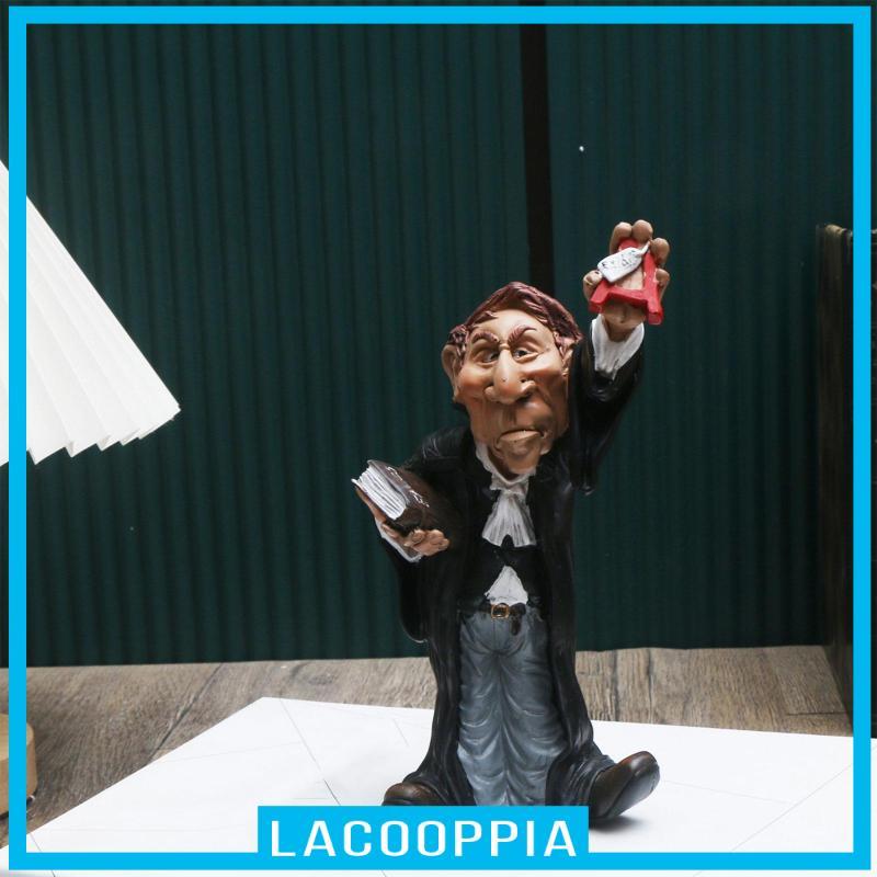 [Lacooppia] Lawyer Statue Creative Lawyer Advocate Figurine for Bedroom Bookshelf Office