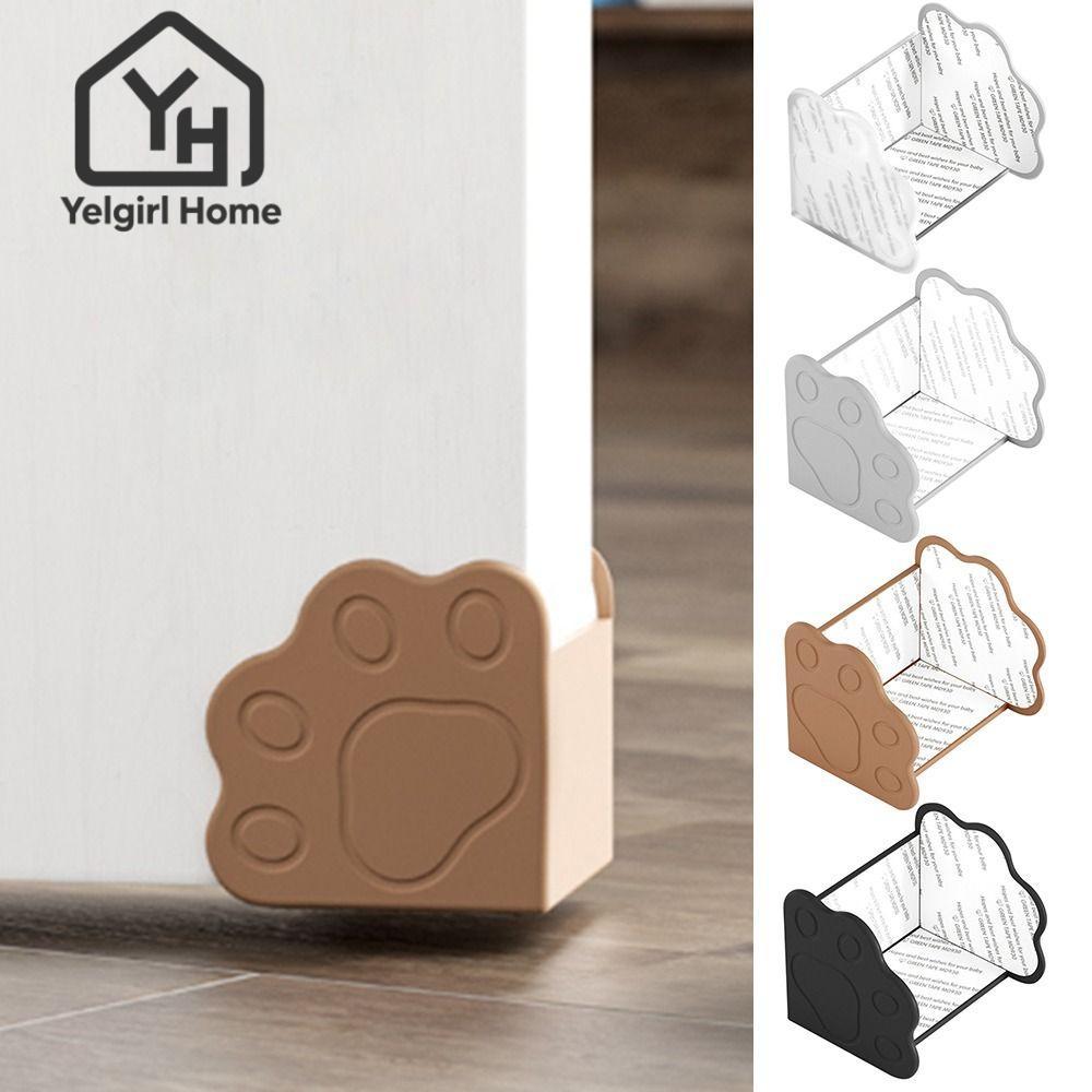 YELGIRLB Sharp Corner Protective , Soft Silicone Door Frame Corner Protection, Cute Anti-collision E